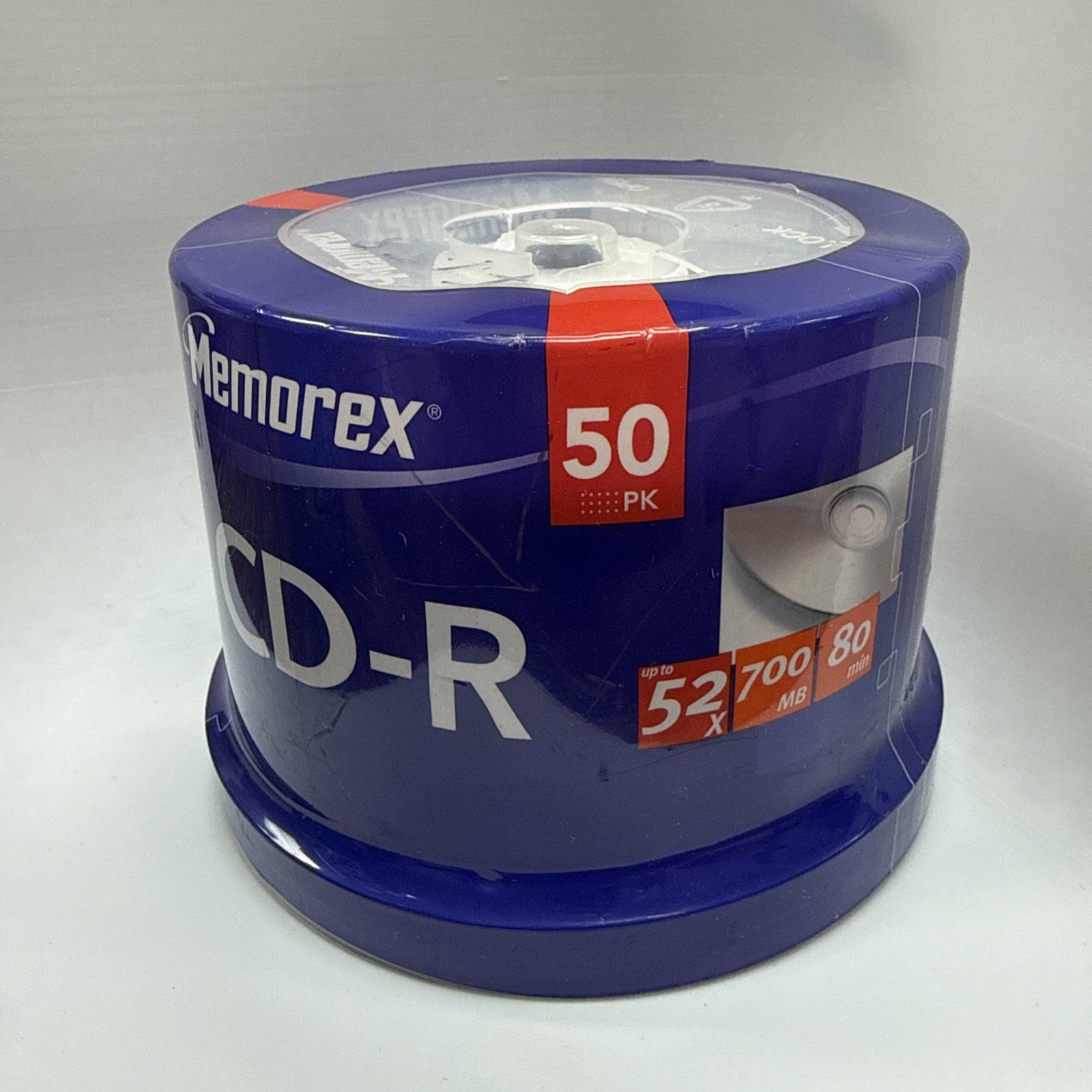 MEMOREX Music CD-R 50 PK pack Spindle 52X 700MB 80min Blank CD BRAND NEW SEALED