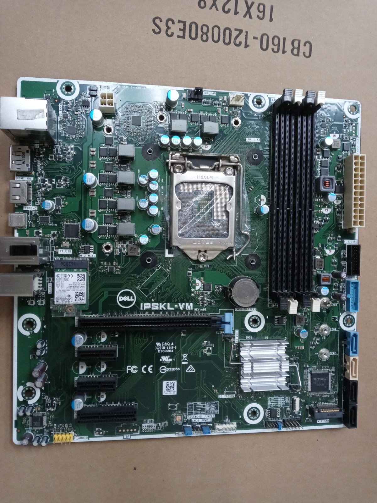 Original Dell IPSKL-VM LGA 1151 XPS 8910 DDR3 mATX Desktop Motherboard