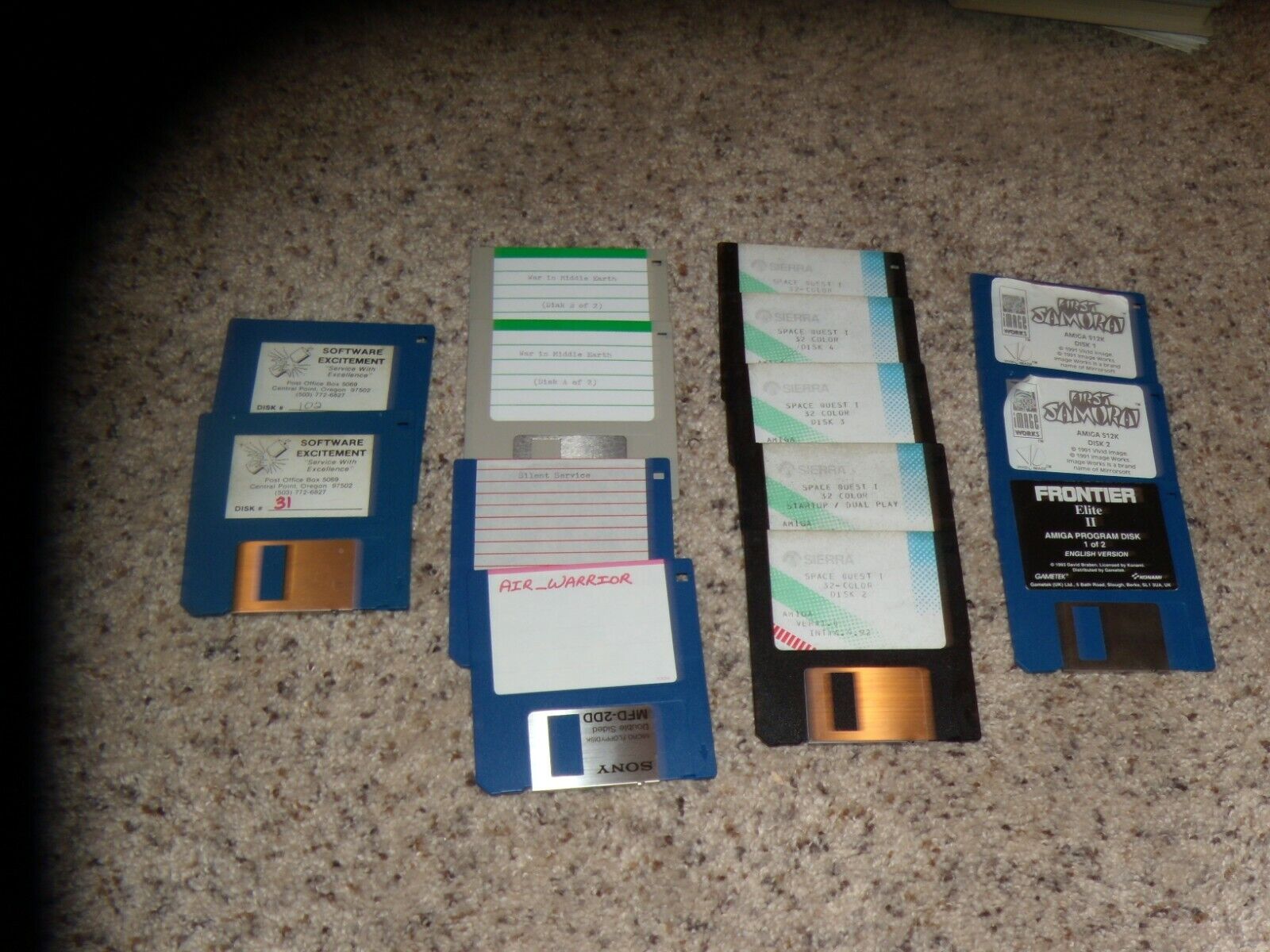Lot of 14 Commodore Amiga Disks 