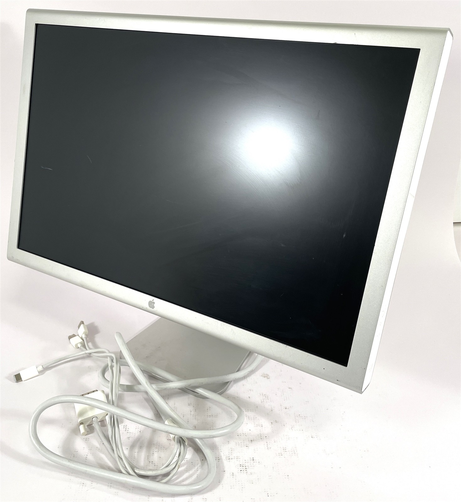 23" Apple Cinema Display A1082 LCD Monitor - Silver - See Description
