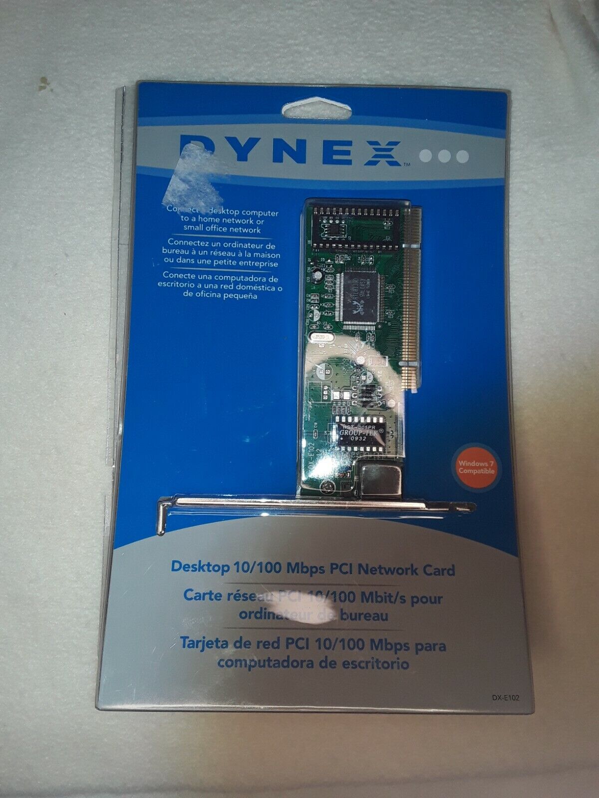 DYNEX BestBuy,  10/100 Mbps PCI network Card,  new in box,