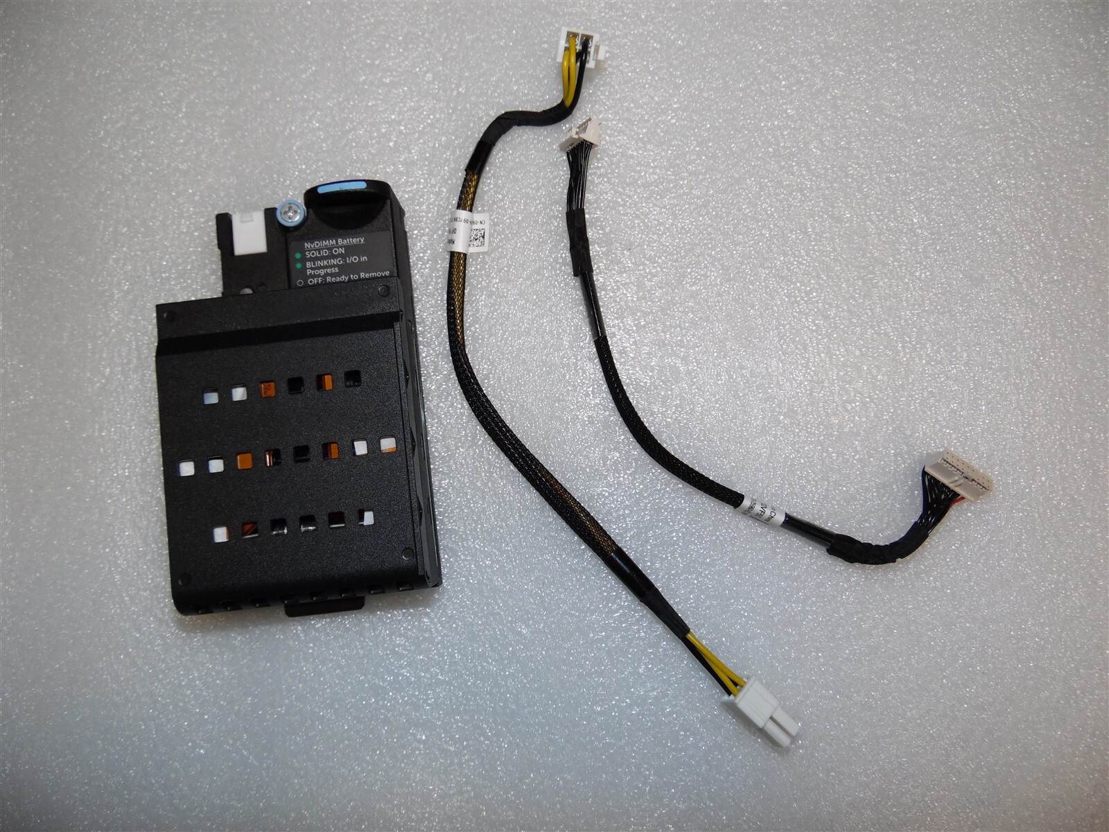 DELL EMC R640 10B POWEREDGE SERVER NVDIMM BATTERY 2245mah MODULE & CABLES JHVY6