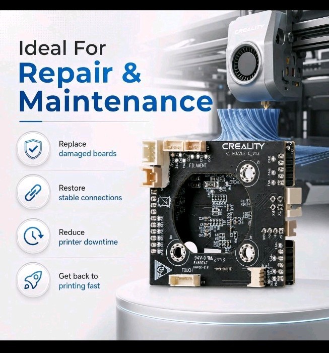 Hotend PCB Adapter Board for K1 Max K1C K1 SE 3D Printers Upgrade Toolhead