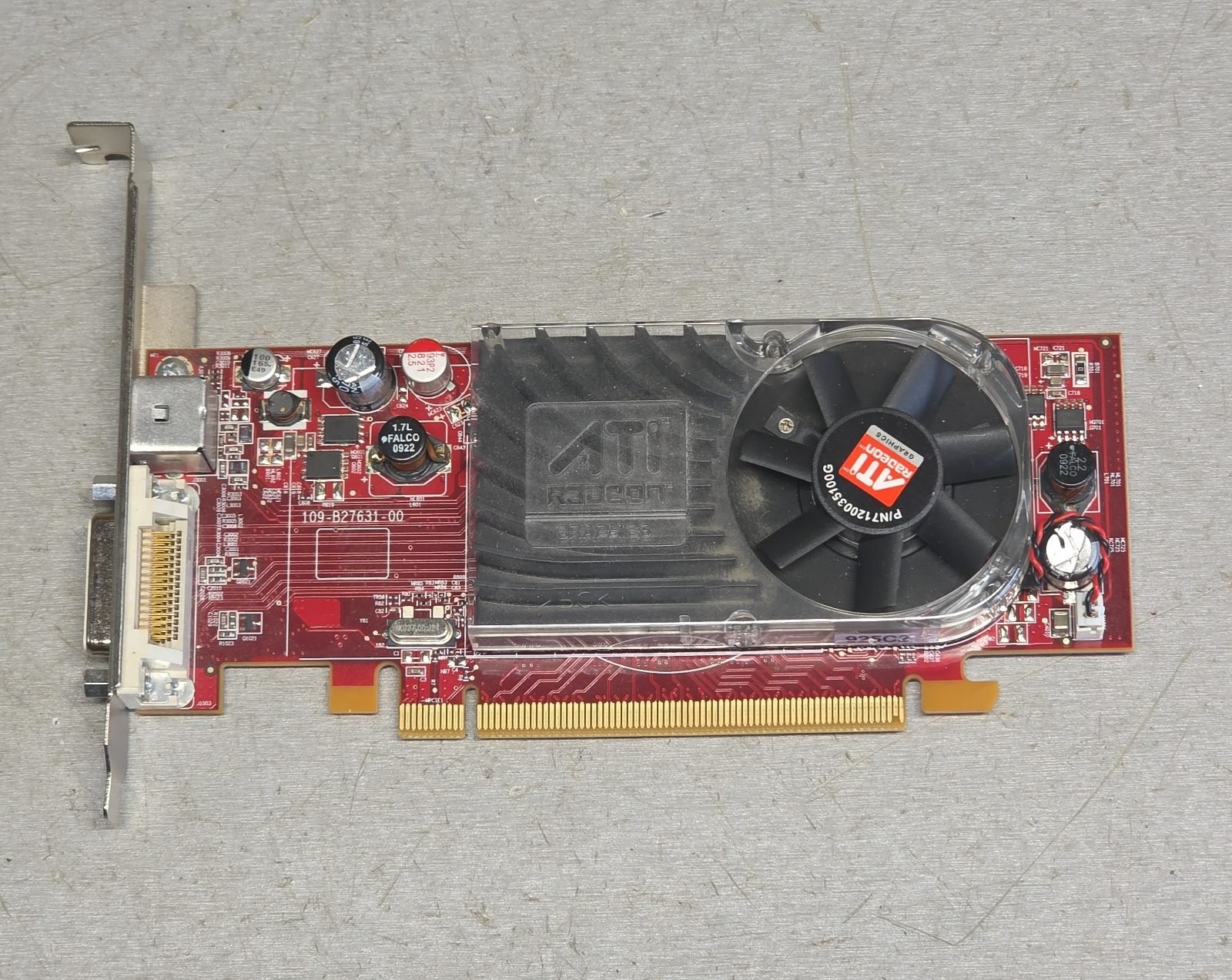 Lot 3x ATI Radeon Graphics B276 DVI S-Video PCIe Card 109-B27631-00