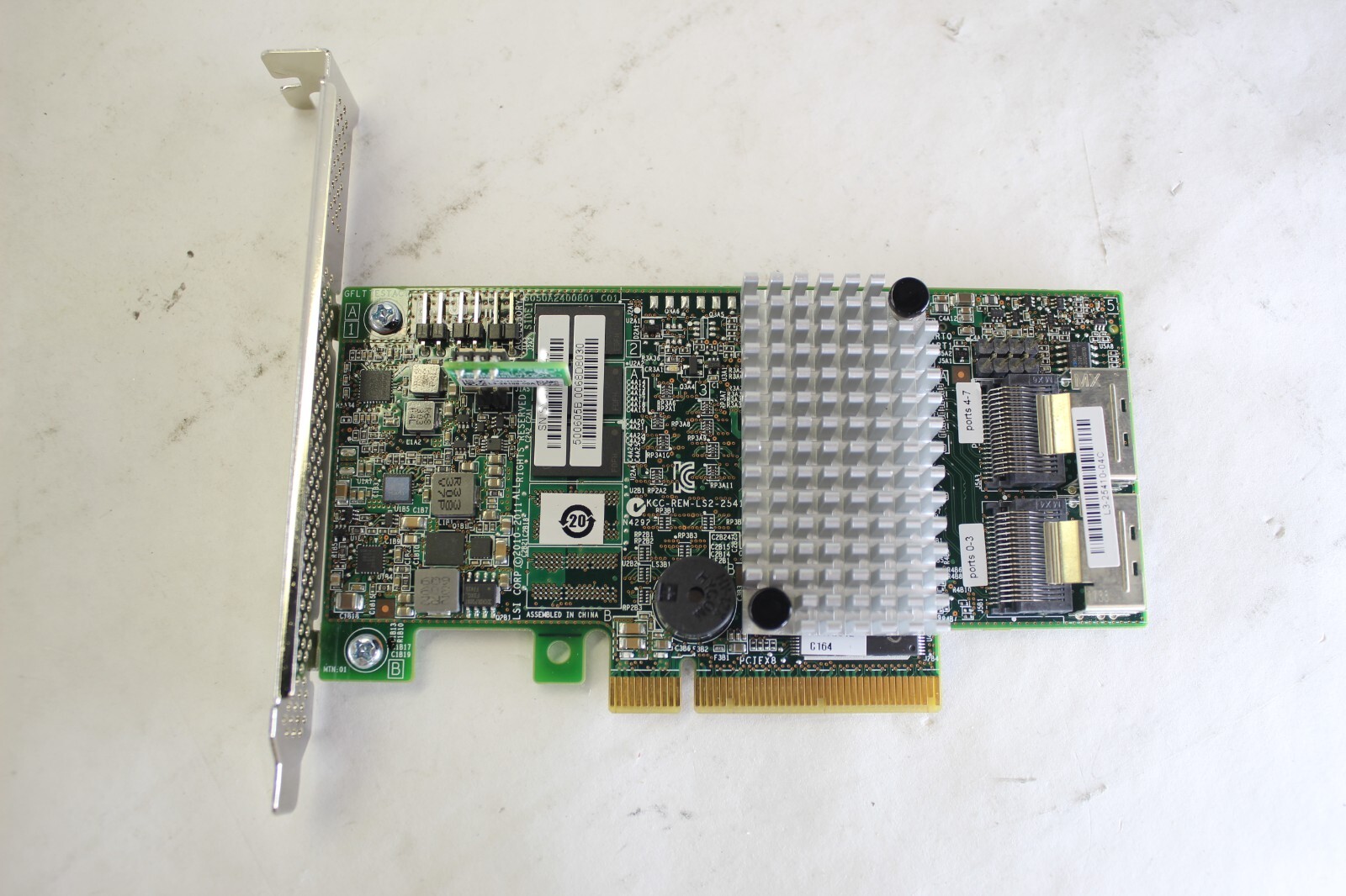 NEC N8103-150 RAID Controller 512MB RAID 0/1/5/6 L3-25410-04C