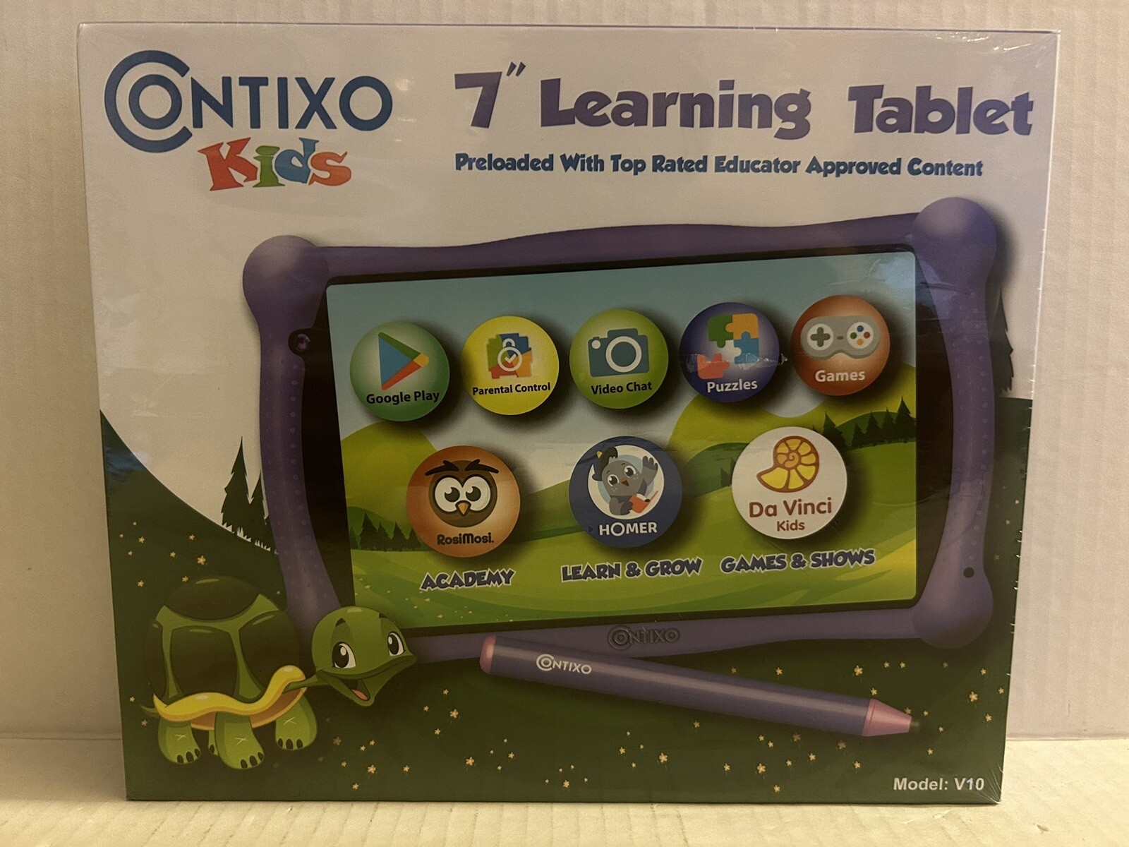 CONTIXO Kids 16GB 7" Learning Tablet Preloaded W/ Educator Approved Content