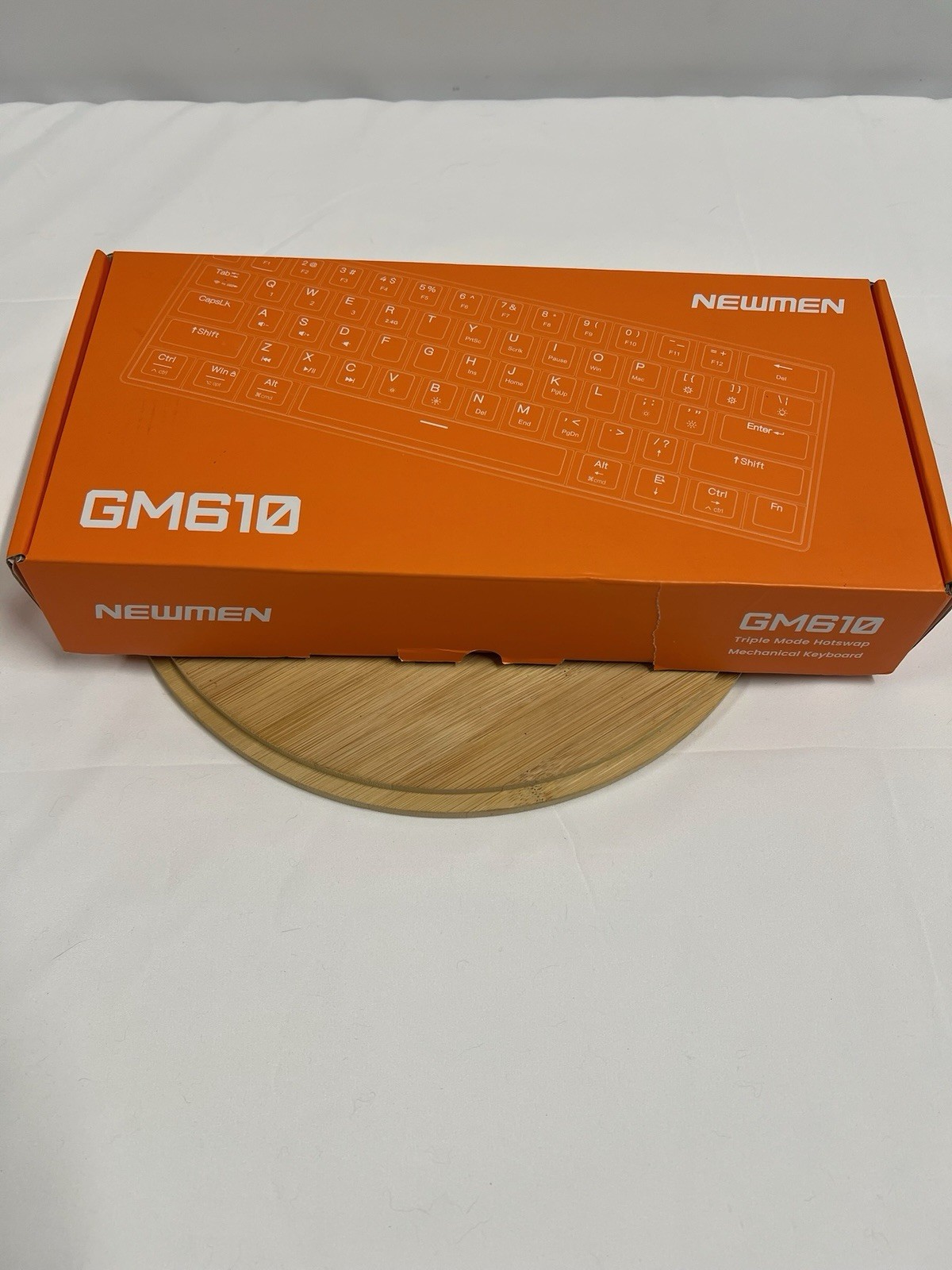 NEWMEN GM610 Mechanical Gaming Keyboard, Triple Mode Hot swap