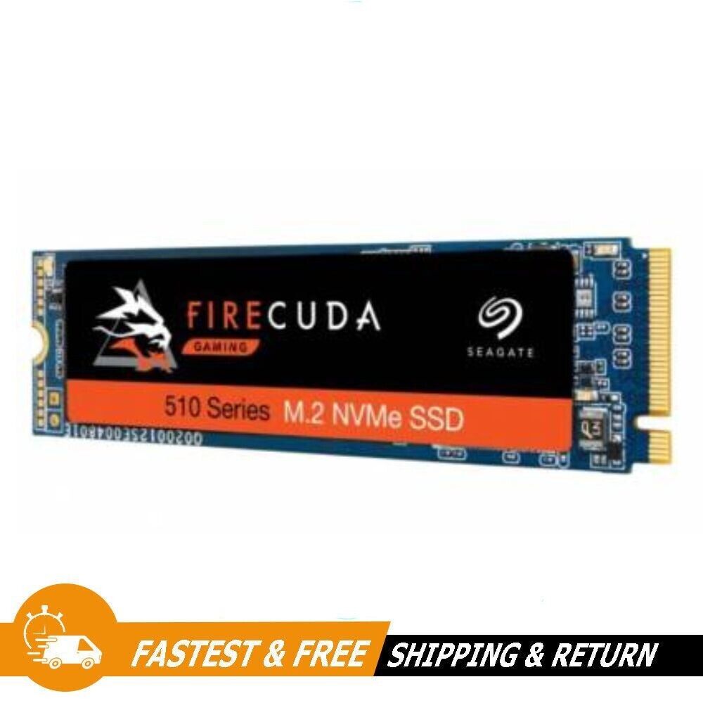 Seagate FireCuda 510 1TB M.2S PCIE Solid State Drive D2 3.5MM, ZP1000GM30001-RC