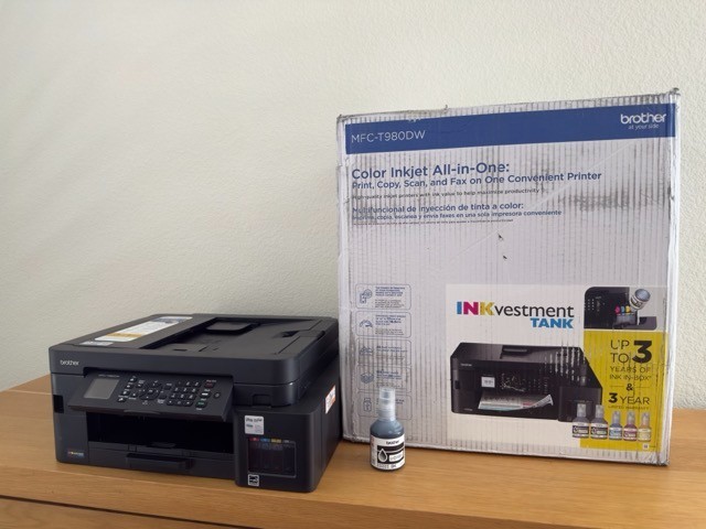 Brother MFC-T980DW Wireless INKvestment Tank