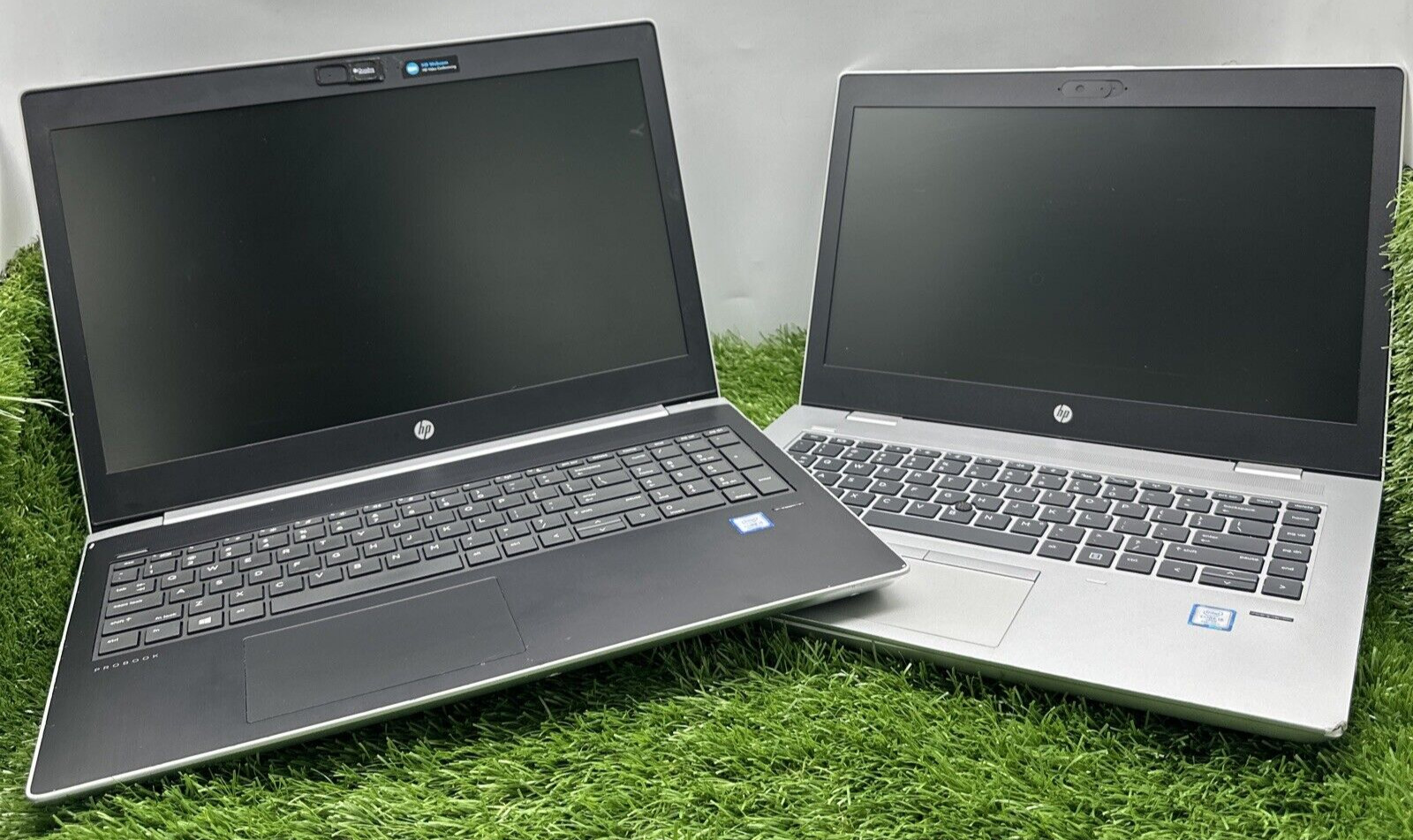 LOT OF 2.HP Probook 640G4/450G5 i5-7th/8th gen 8GB RAM No HDD HD screen (READ)