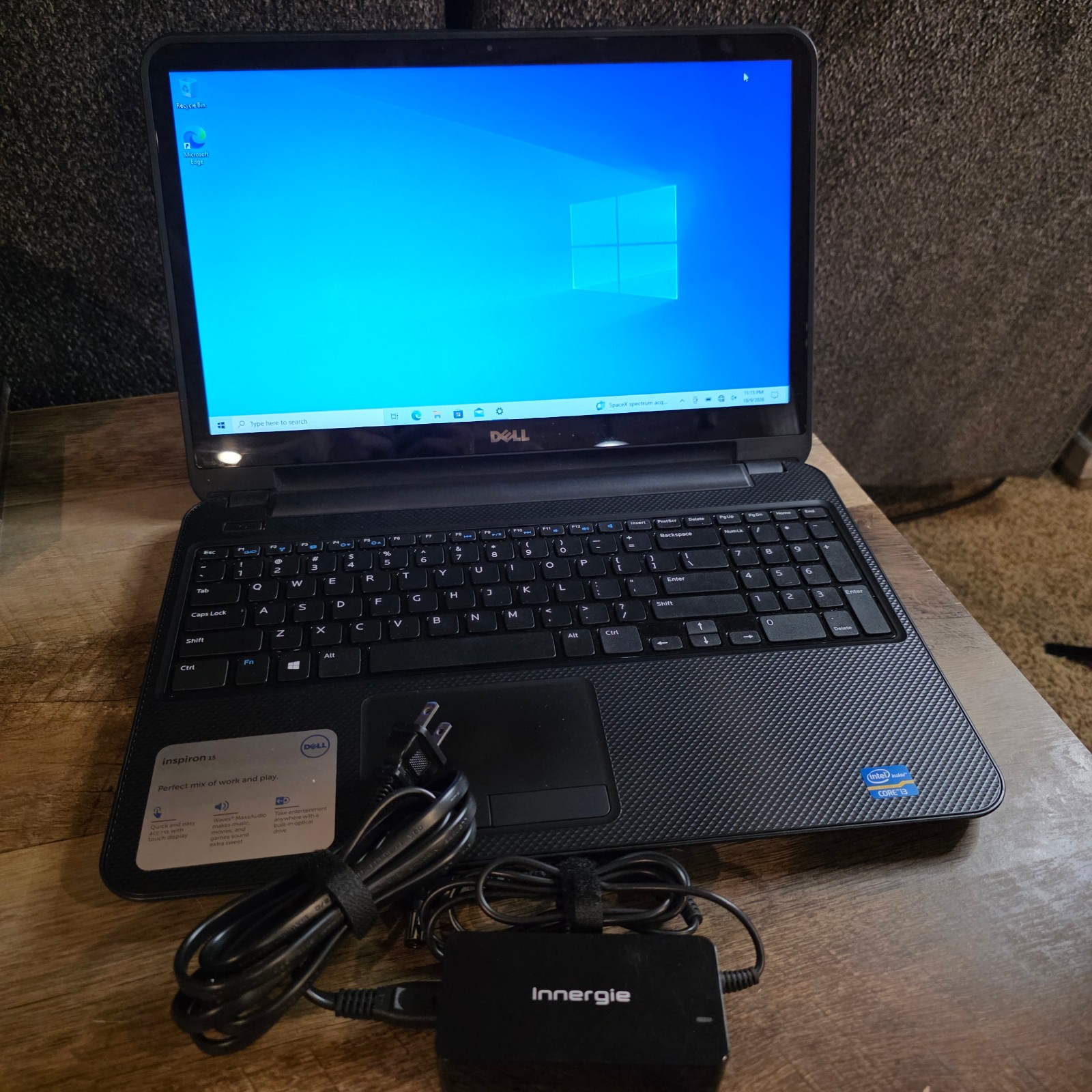 Dell Inspiron 15 3521 15.6" Intel i3-3217U | 4GB RAM | 500GB SSD | Windows 10