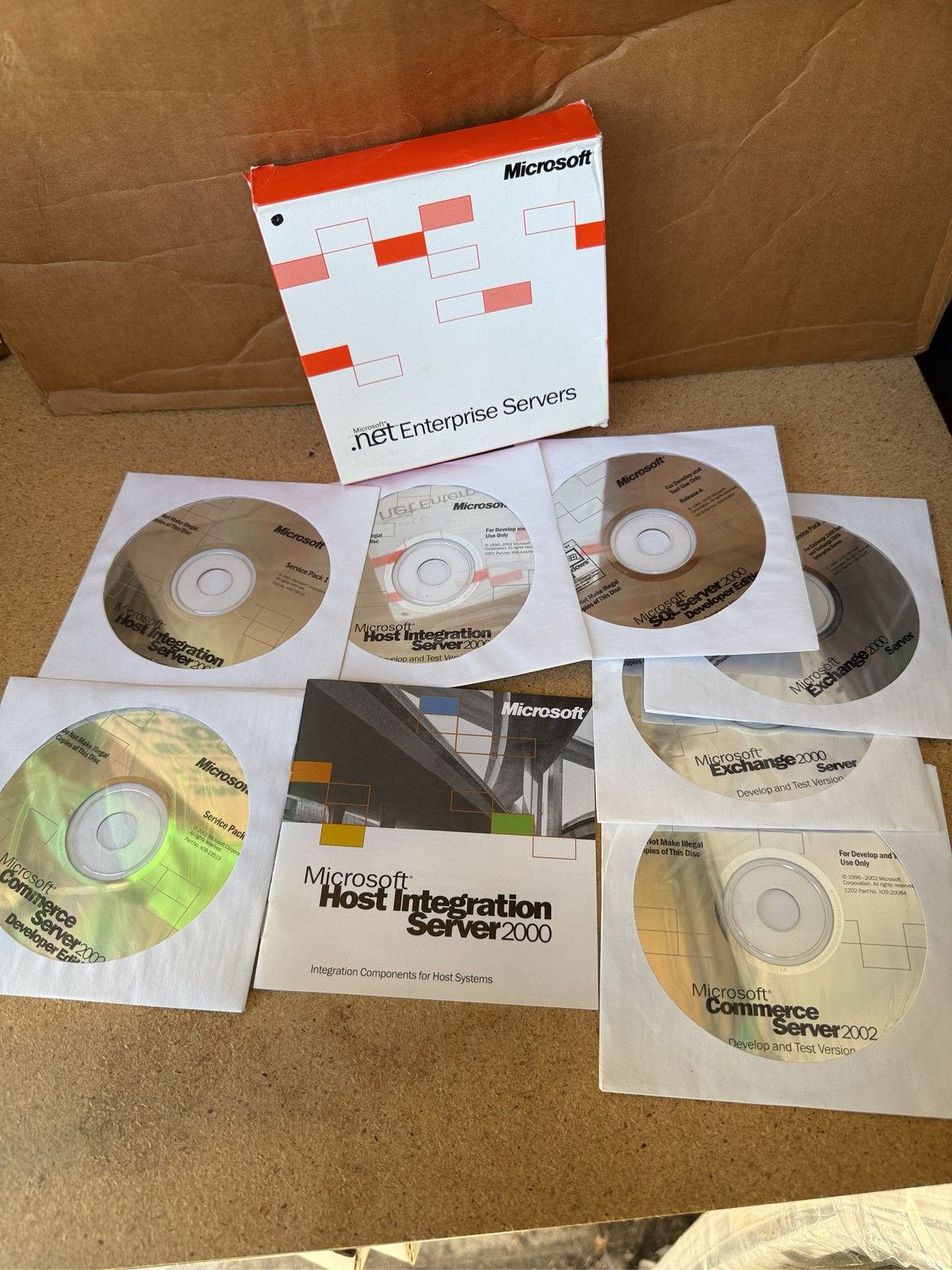 Microsoft .NET Enterprise Servers Software Collection SQL Exchange Pack