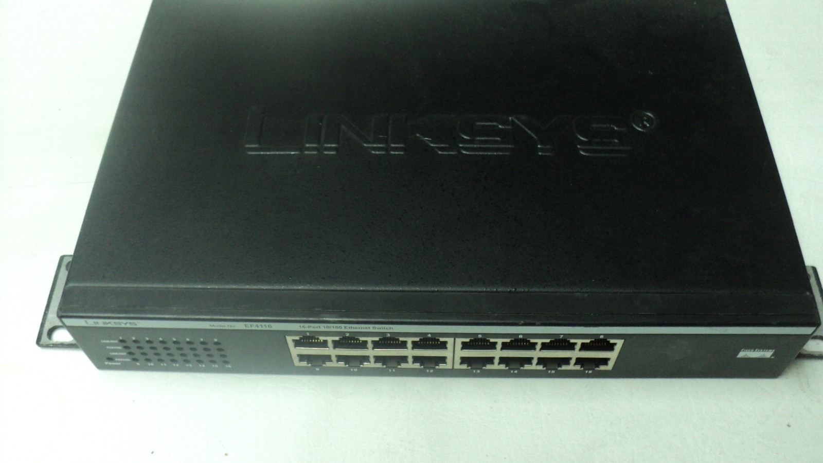 Linksys EF4116 16-PORT 10/100 Ethernet Switch Ver.2.1 Tested