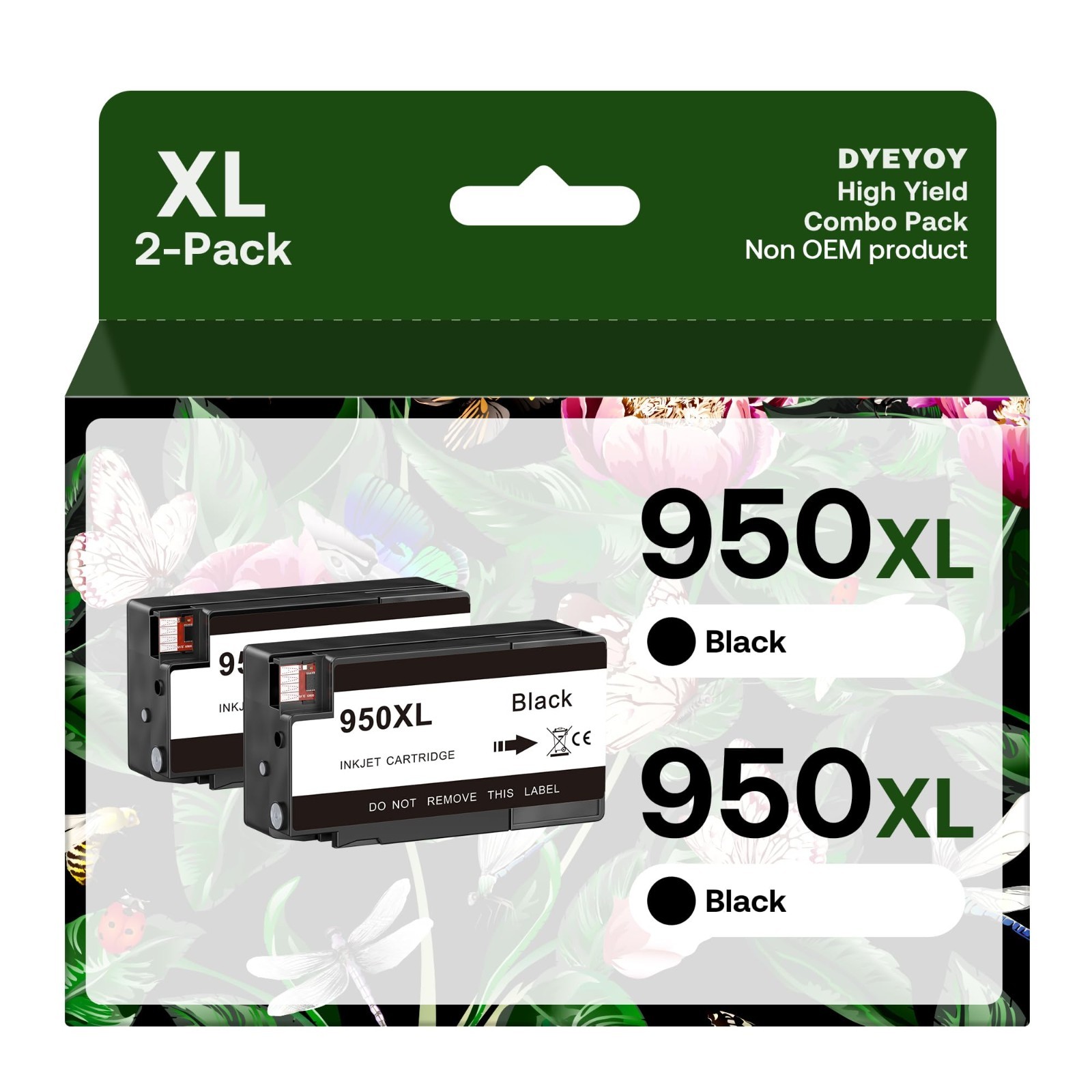 HP 950XL/951 (C2P01FN) Compatible Black/Cyan/Magenta/Yellow Ink Cartridge