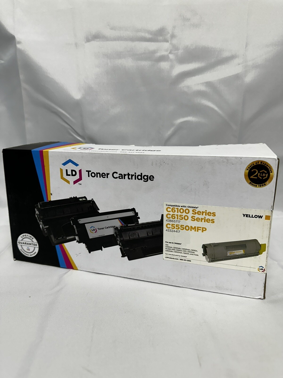 OKI Compatible 43324417 'Type C8' Yellow Laser Toner Cartridge (5K Page Yield)