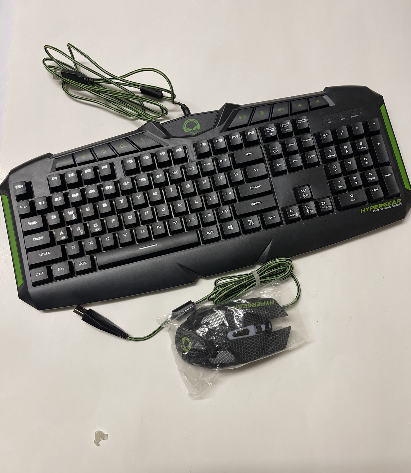 HyperGear Pro Gaming Series Gaming Kit Keyboard And Mouse ONLY