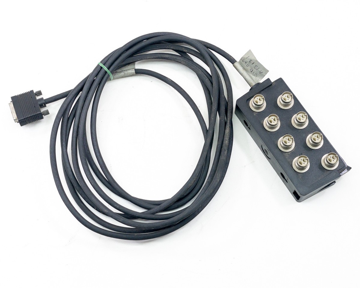 IBM 21F5093 EC 844189 8-Port Twinax Cable Controller Block AS/400 5250