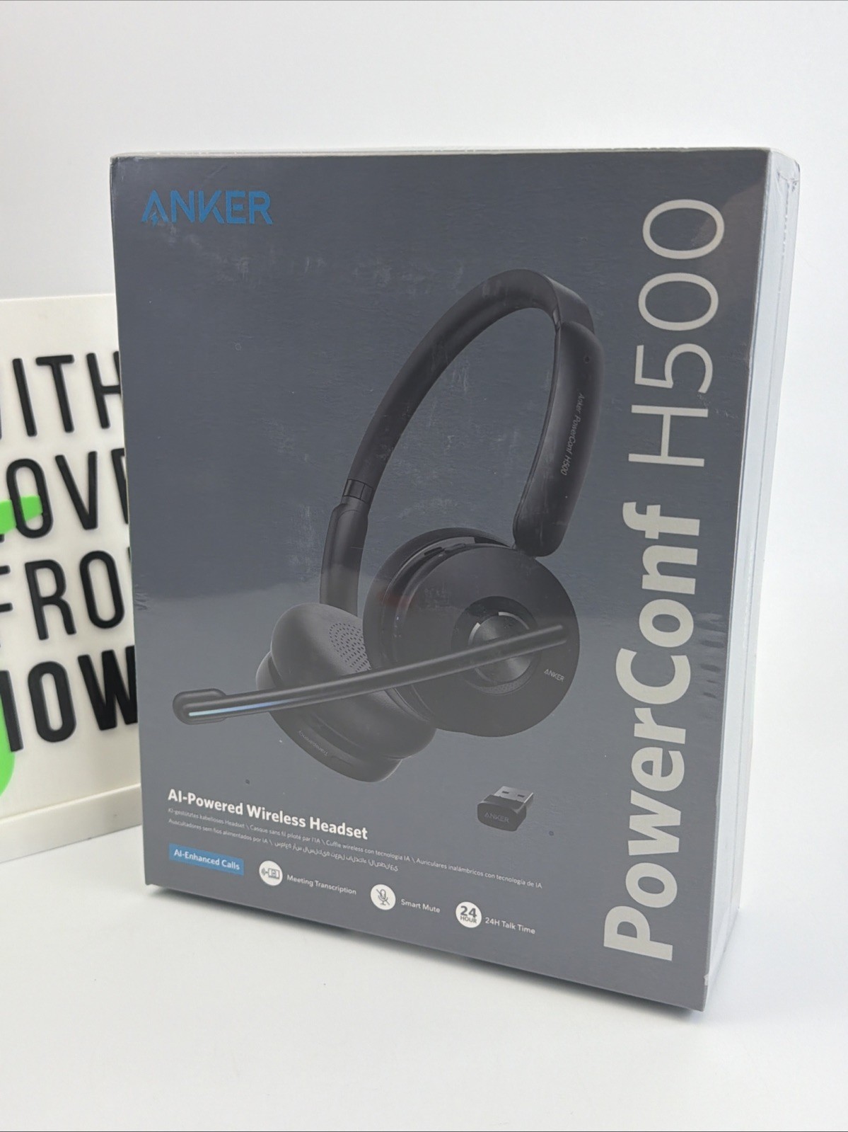 Anker PowerConf H500 AI-Powered Wireless Headset *SEALED*