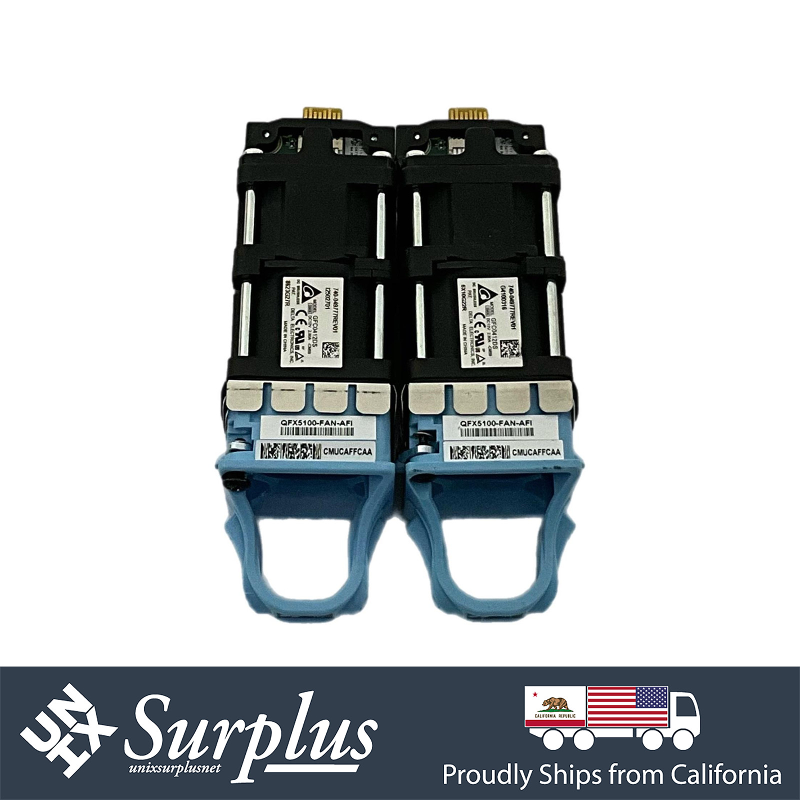 Lot of 2x Juniper Networks QFX5100-FAN-AFI fan for QFX5100 Series Switch