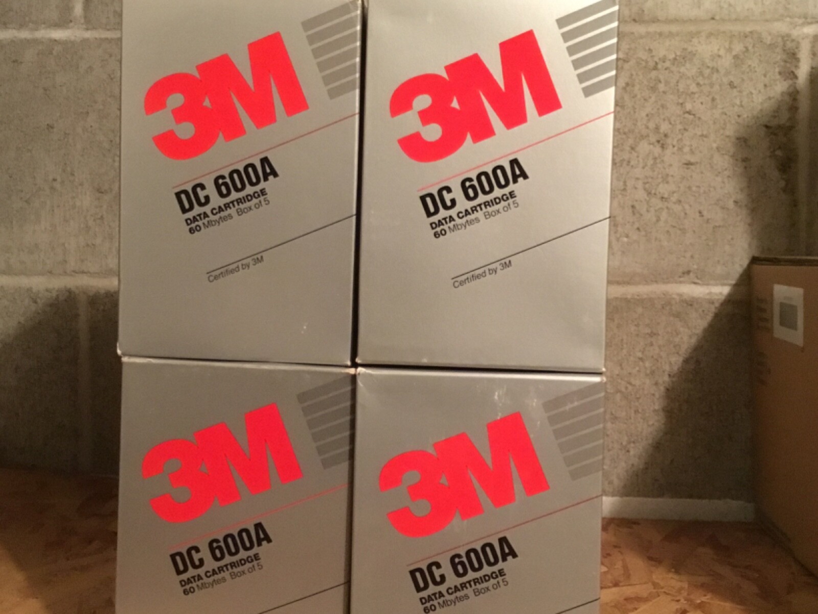 3M DC600A 46160 Data Cartridge New Box of 5