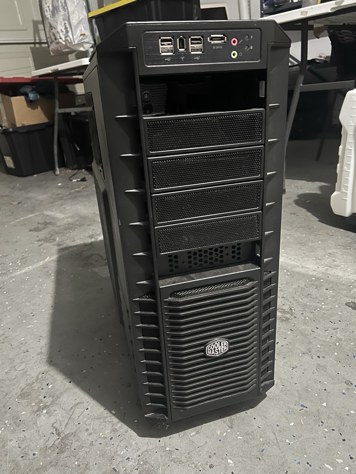 AS-IS Cooler Master HAF 932 Full Tower ATX Gaming PC Case - High Air Flow