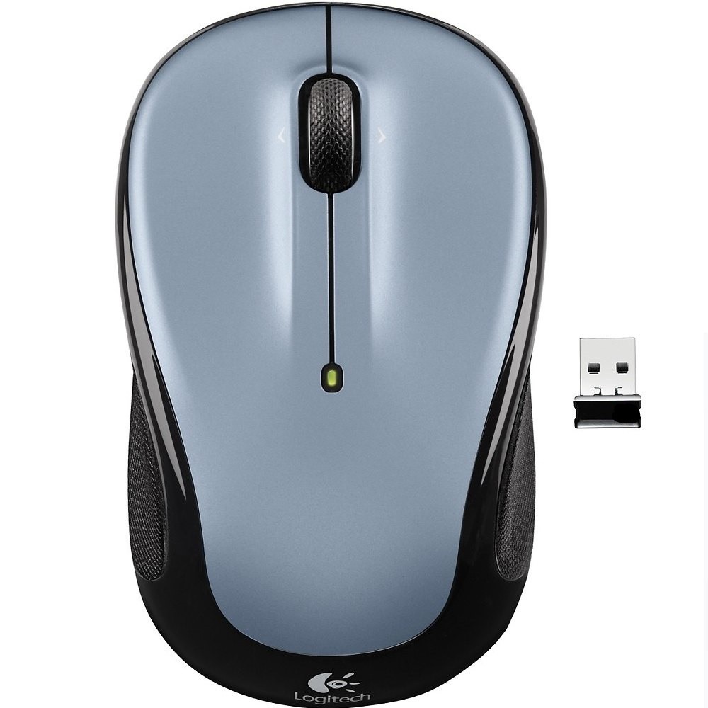 Logitech M325 Wireless Mouse with Nano Receiver - Light Silver (/RT6-13166-91...