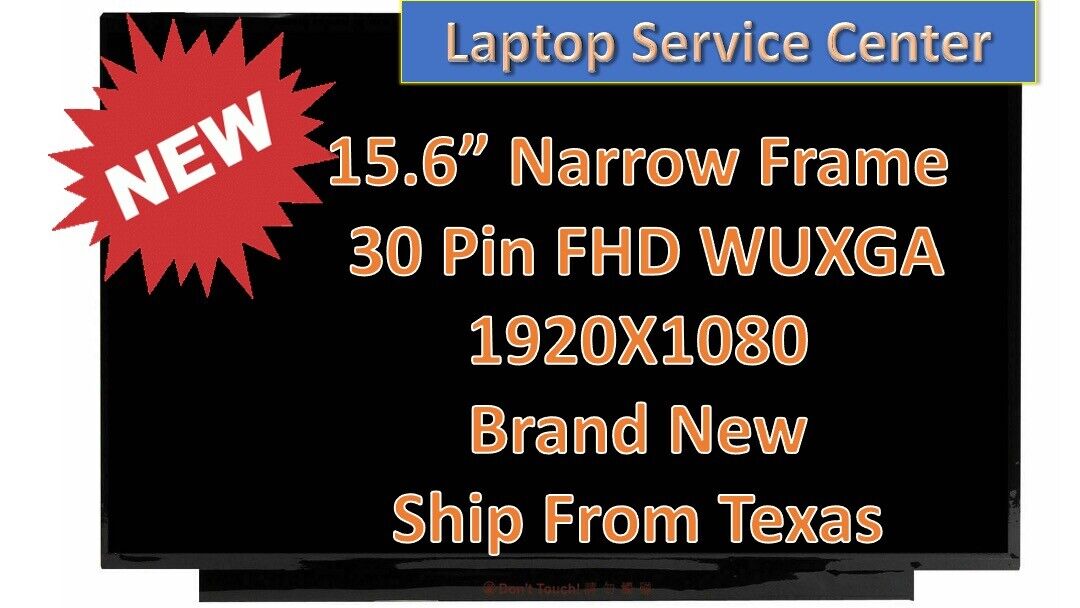 B156HAN02.3 fit B156HAN02.2 B156HAN02.4 EDP 30 PIN Laptop LCD SCREEN PANEL