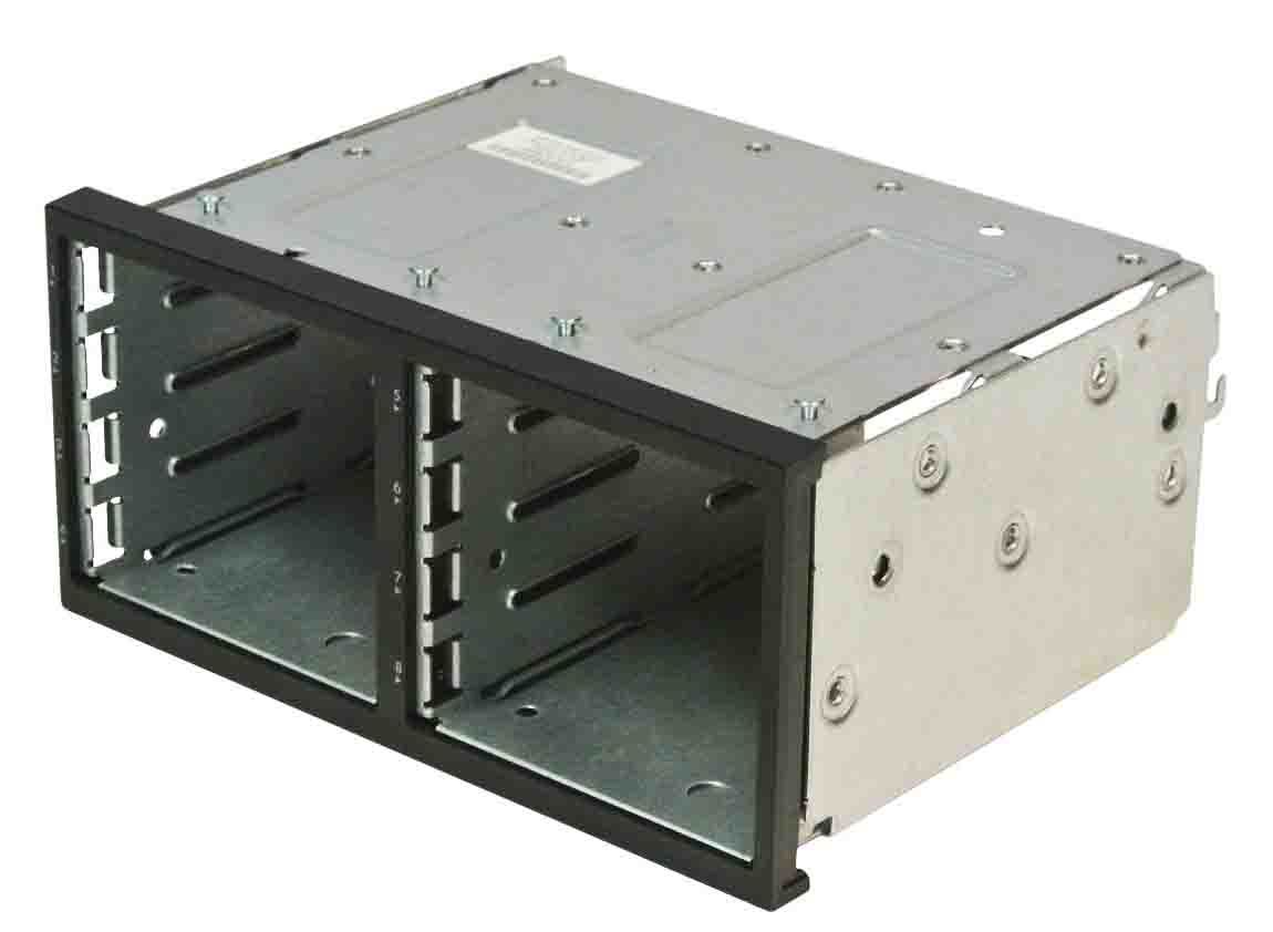 HP DL380 G6 G7 8 Bay SFF 2.5” SAS Hard Drive Cage Kit 496074-001 507690-001 