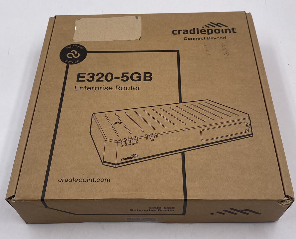 CRADLEPOINT E3205GB ROUTER WITH WIFI 5GB MODEM
