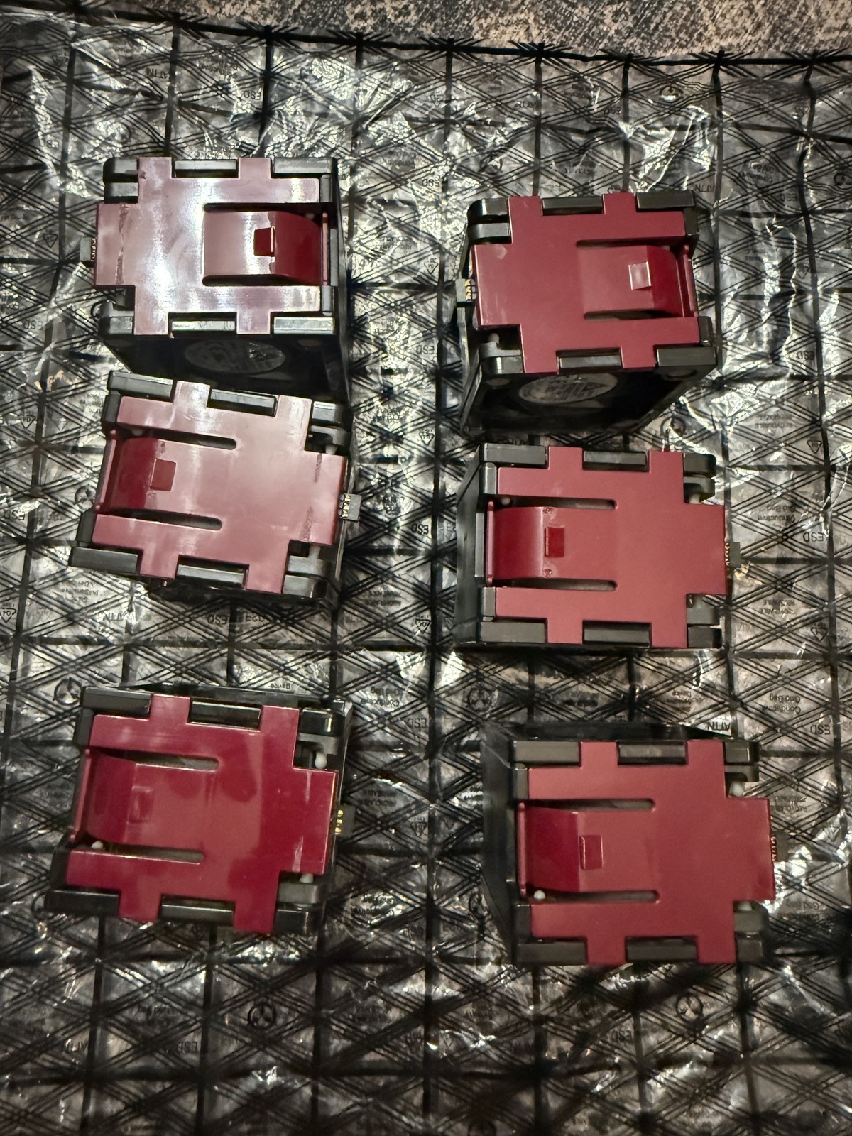 Lot of 6 HP DL380p Gen8 Hot-Plug Fan Modules 662520-001 654577-002