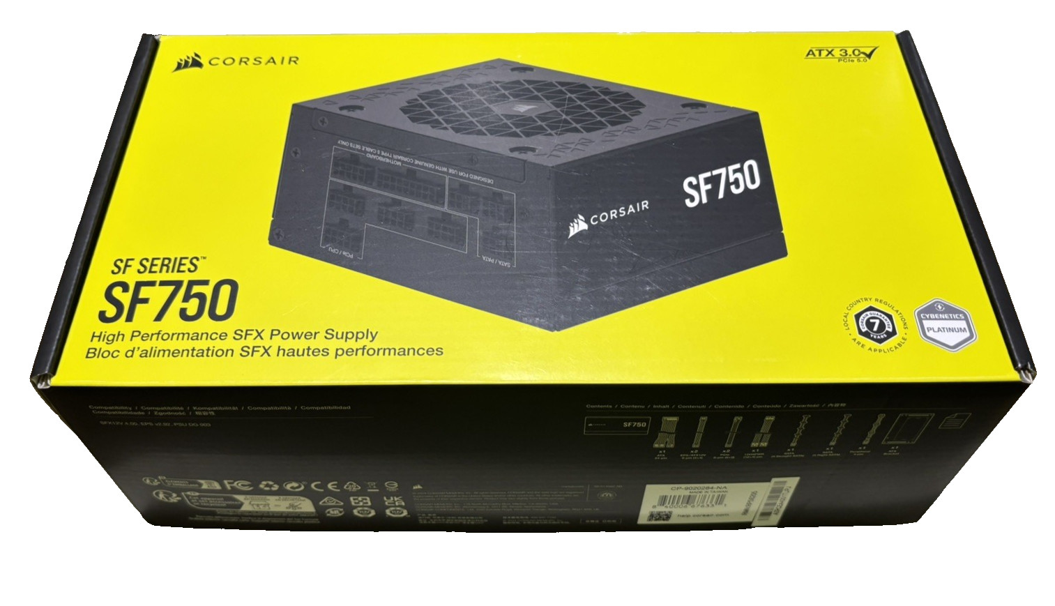 Corsair SF Series SF750 Fully Modular 80 PLUS Platinum SFX Power Supply