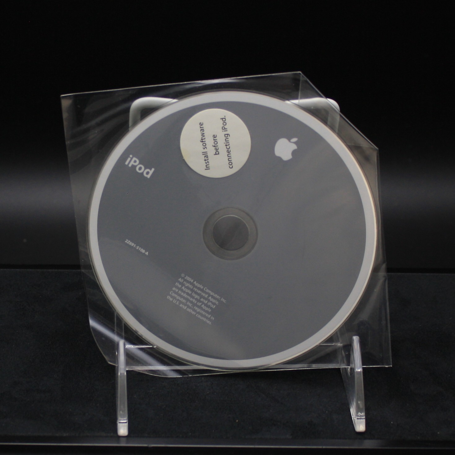 Apple Original iPod 2004 Installation Software CD 2Z691-5108-A
