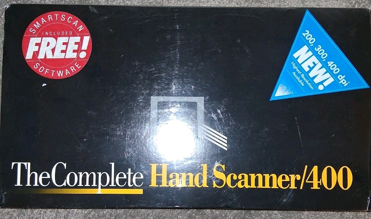 Vintage The Complete Hand Scanner/400 - The Complete PC 1988 New Sealed