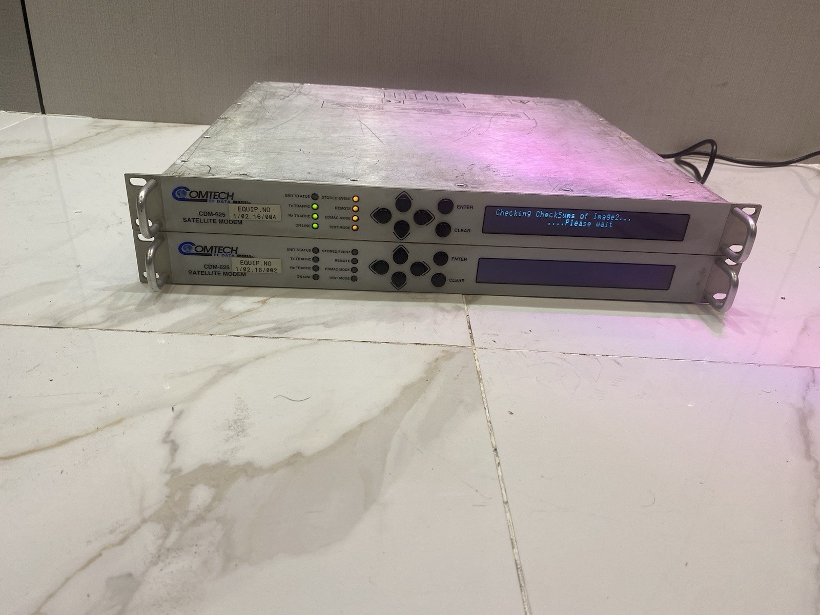 COMTECH EF DATA CDM 625 ADVANCED SATELLITE MODEM