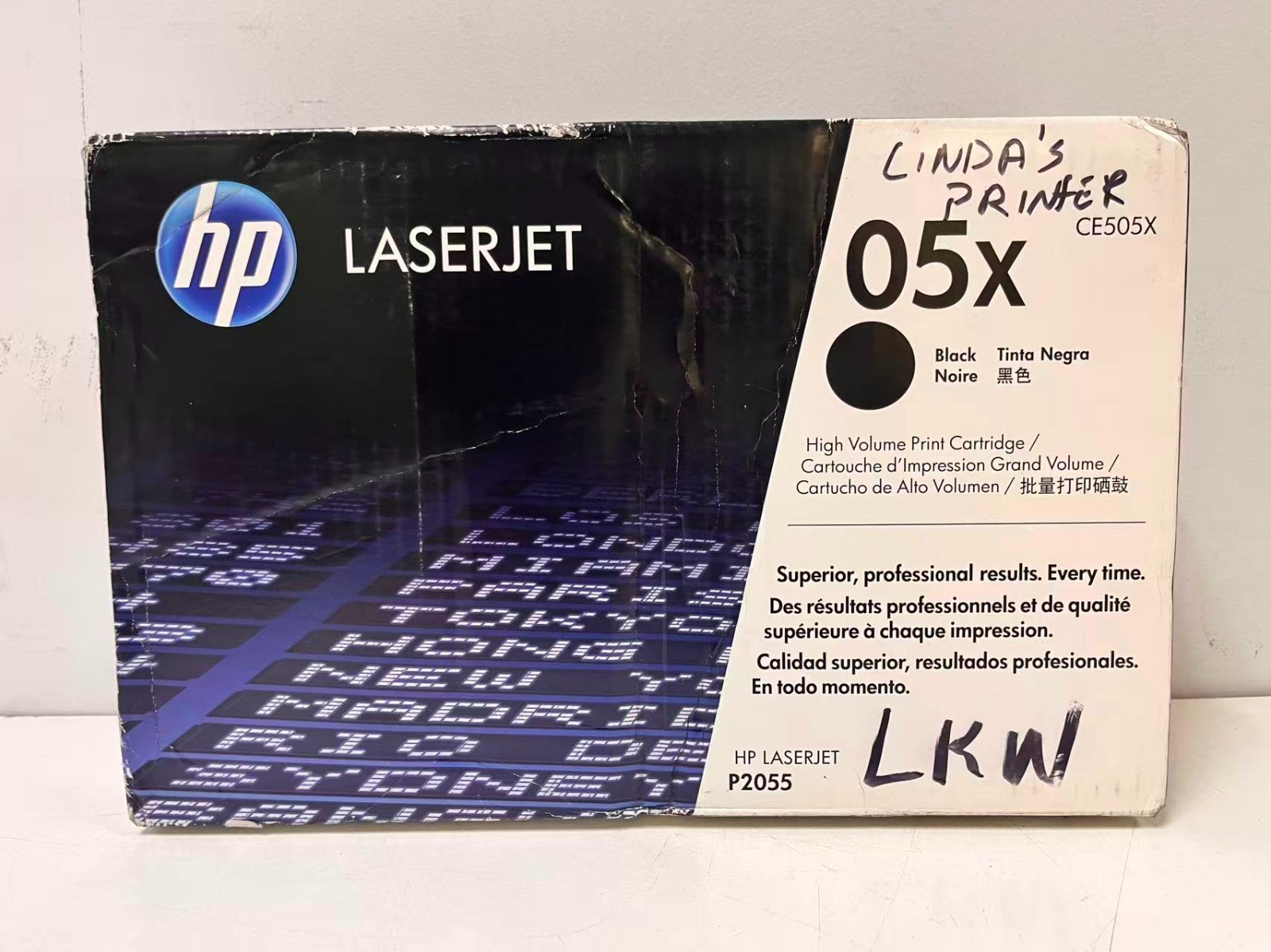 Genuine HP 05X CE505X Black LaserJet Toner Cartridge NEW sealed