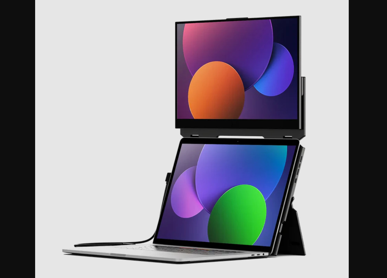 Mobile Pixels DUEX FLOAT Portable Stacked Extra Display for Laptop