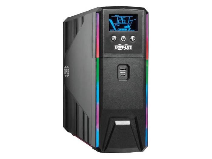 Tripp Lite 1500VA 900W 120V Pure Sine Wave Gaming UPS Battery SMART1500PSGLCD