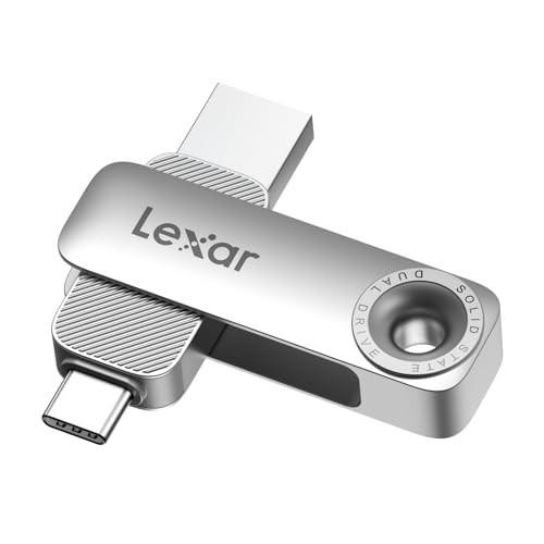 Lexar D50E 128GB Dual Drive, USB-C & USB-A, Up to 400MB/s Read