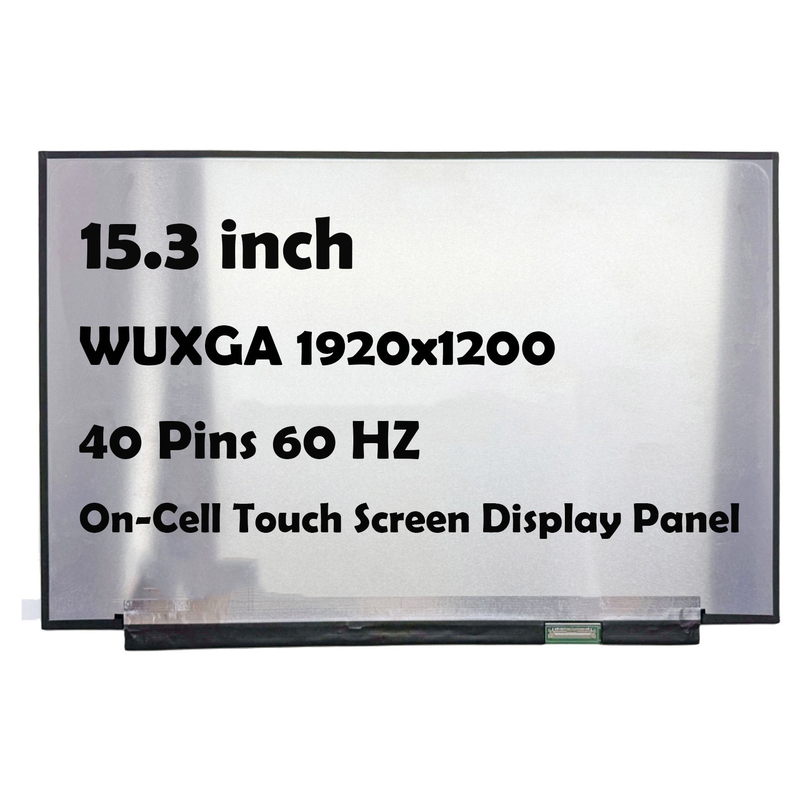 15.3" SD11P86186 5D11P86181 1920x1200 40Pins LCD Touch Screen Display Panel