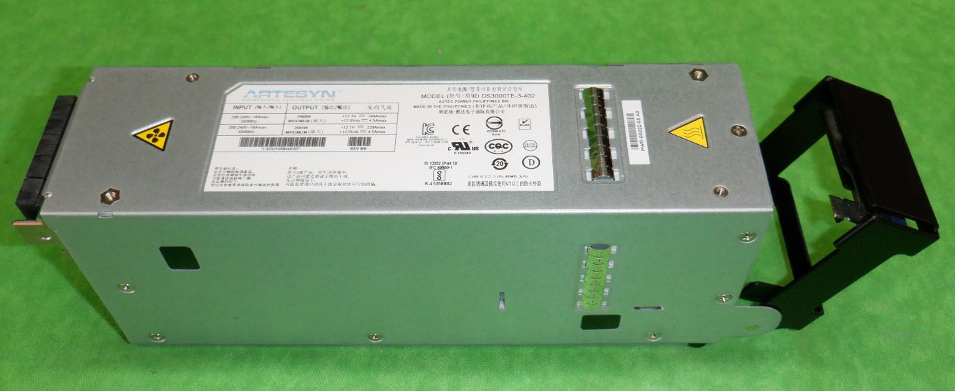 Arista DS3000TE-3-402 3000W 200-240V AC Titanium Power Supply PWR-3KT-AC-BLUE