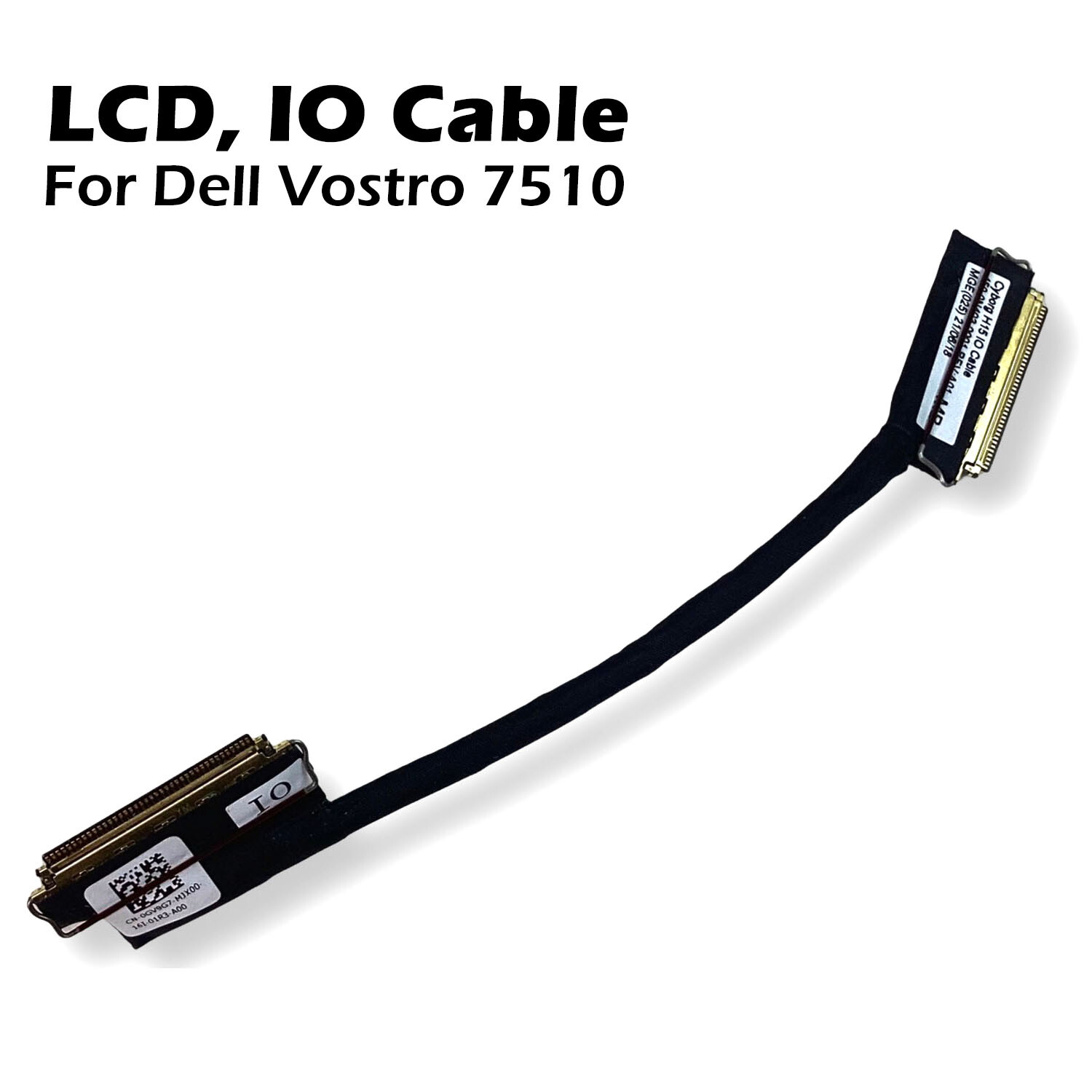 Lot of 10 Dell Inspiron 16 7610 15 7510 Right Side USB port IO Board Cable GV9G7