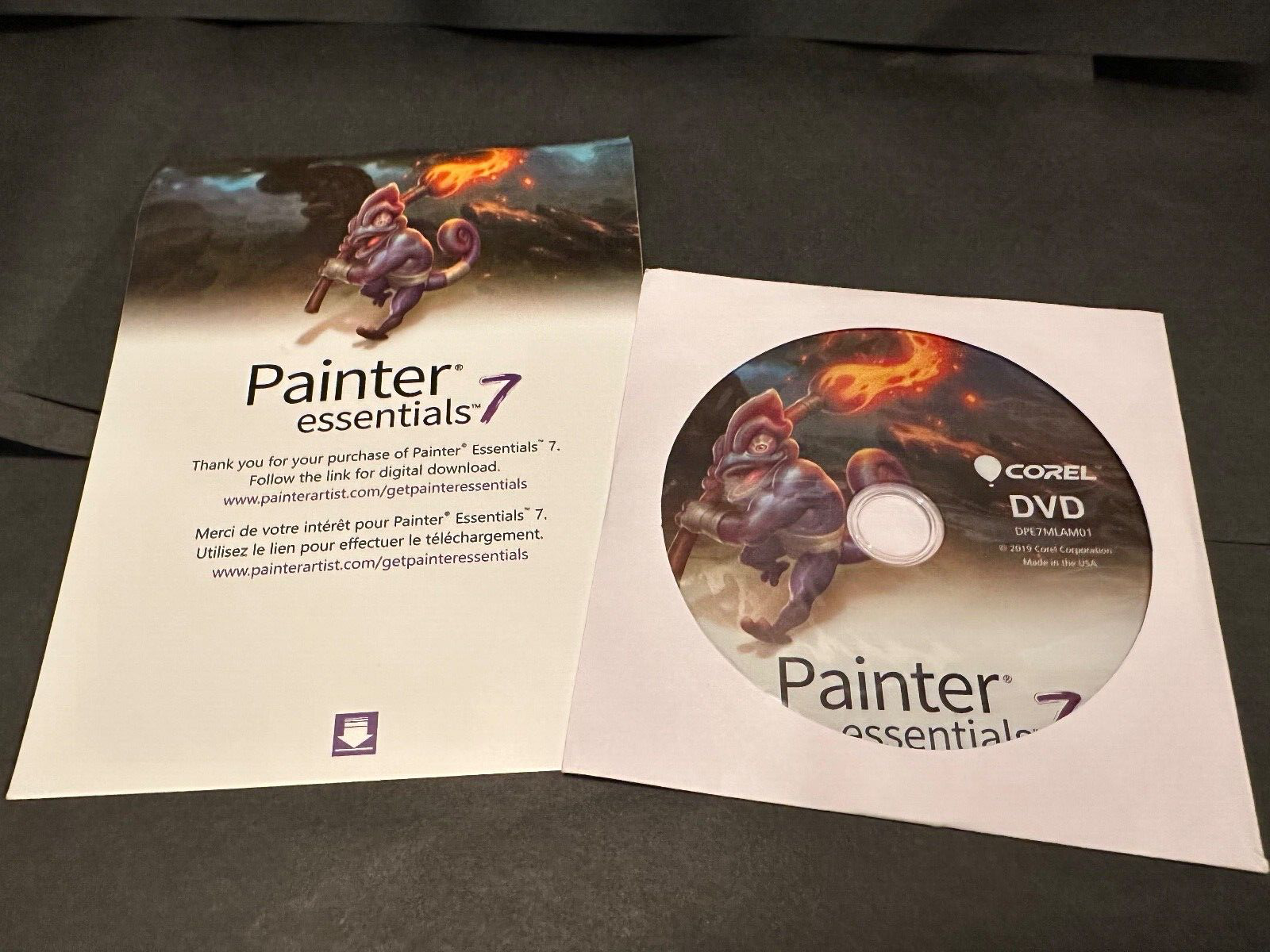 Corel Painter Essentials 7 Drawing Painting Digital Photo Art PC MAC CD Download