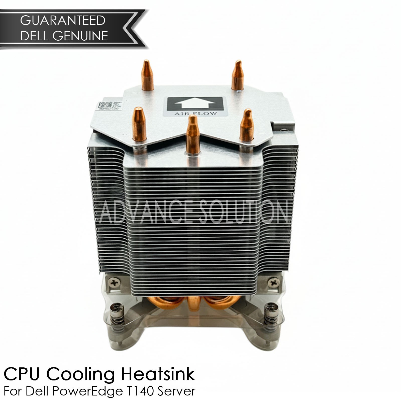 New Genuine Dell YTW8K CPU Heatsink for PowerEdge T140 Server