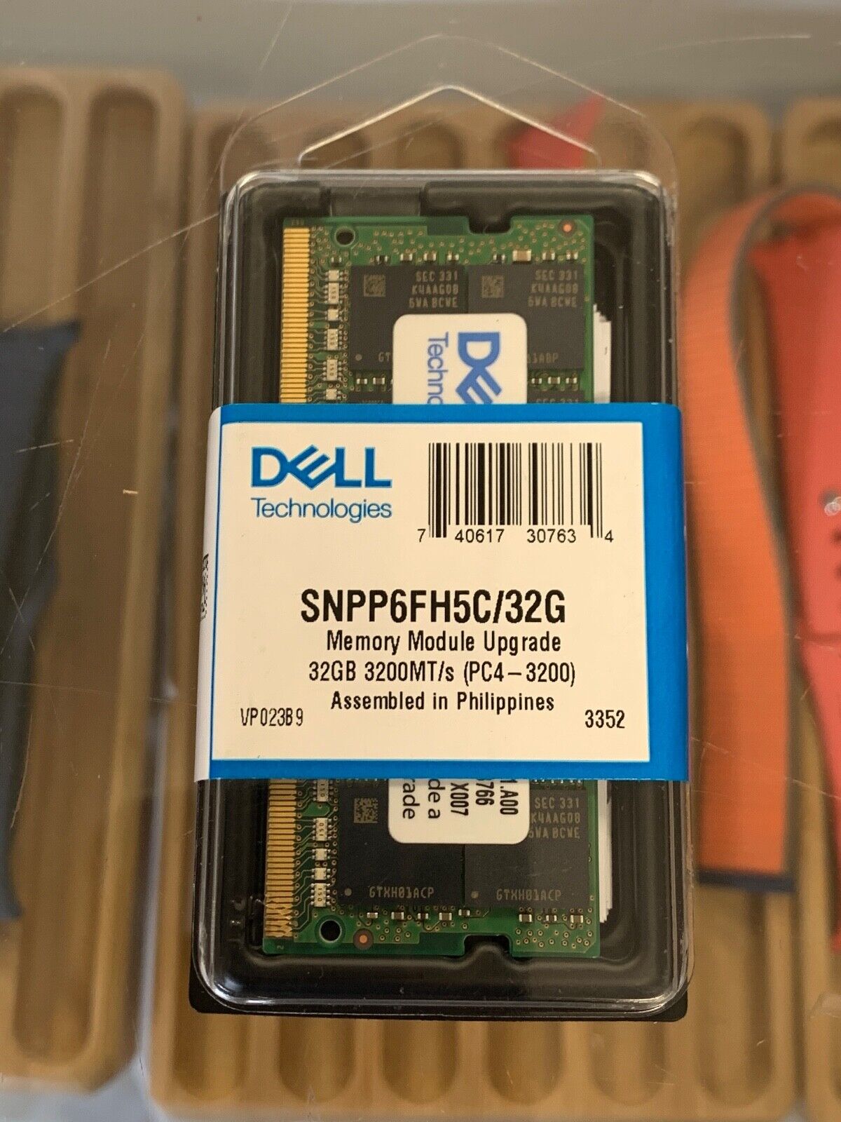 Dell SNPP6FH5C 32GB (1x32GB) 260-pin SO-DIMM 3200MHz DDR4 RAM Module New sealed