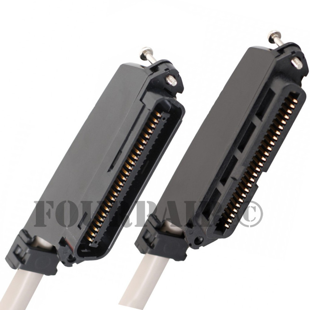 25 Pair Telco Amphenol CAT3 Trunk Cable 50-Pin Male to Female PBX AMP RJ21 15ft