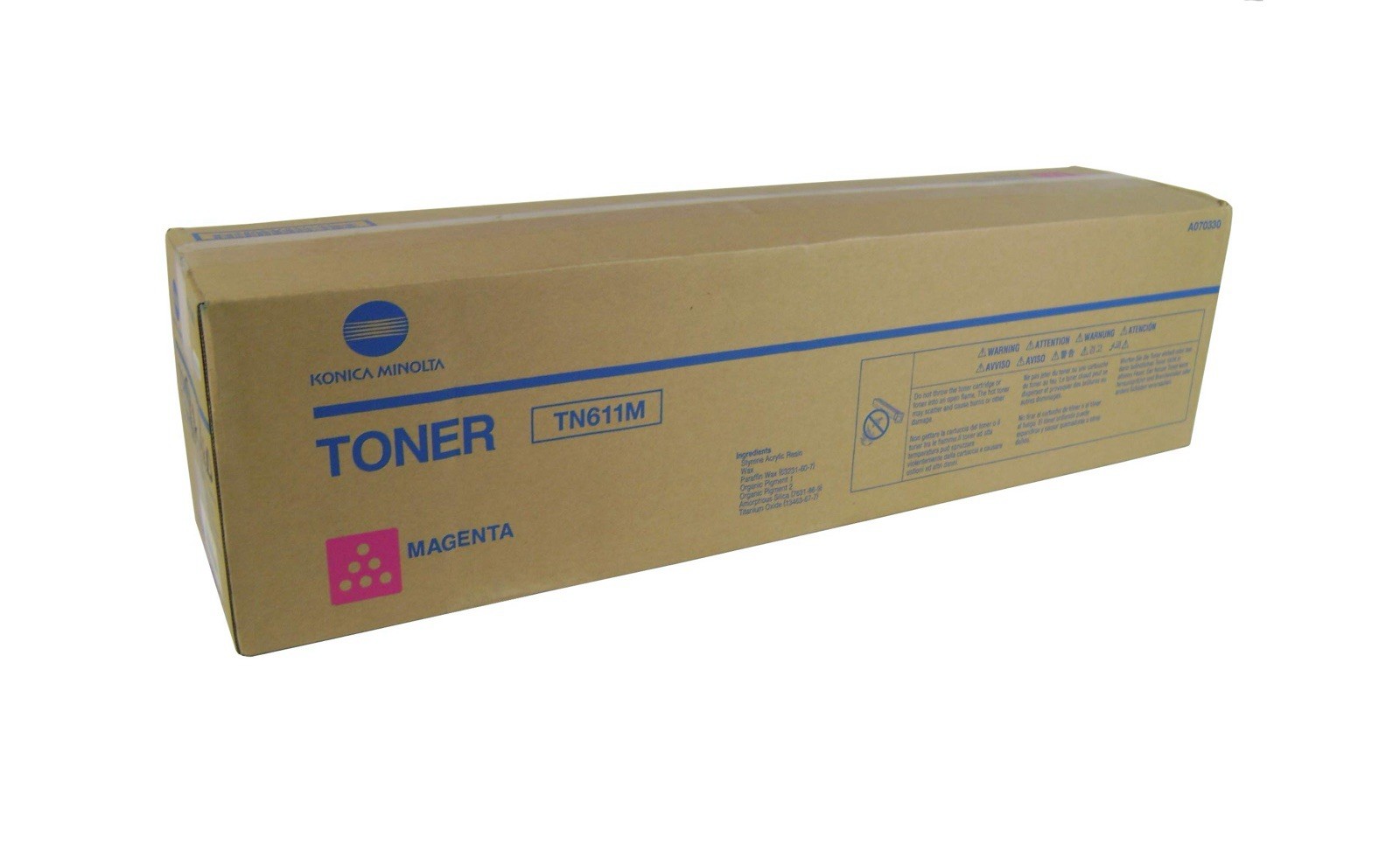 Sealed New Konica Minolta TN611M Magenta Genuine OEM TN-611M A070330