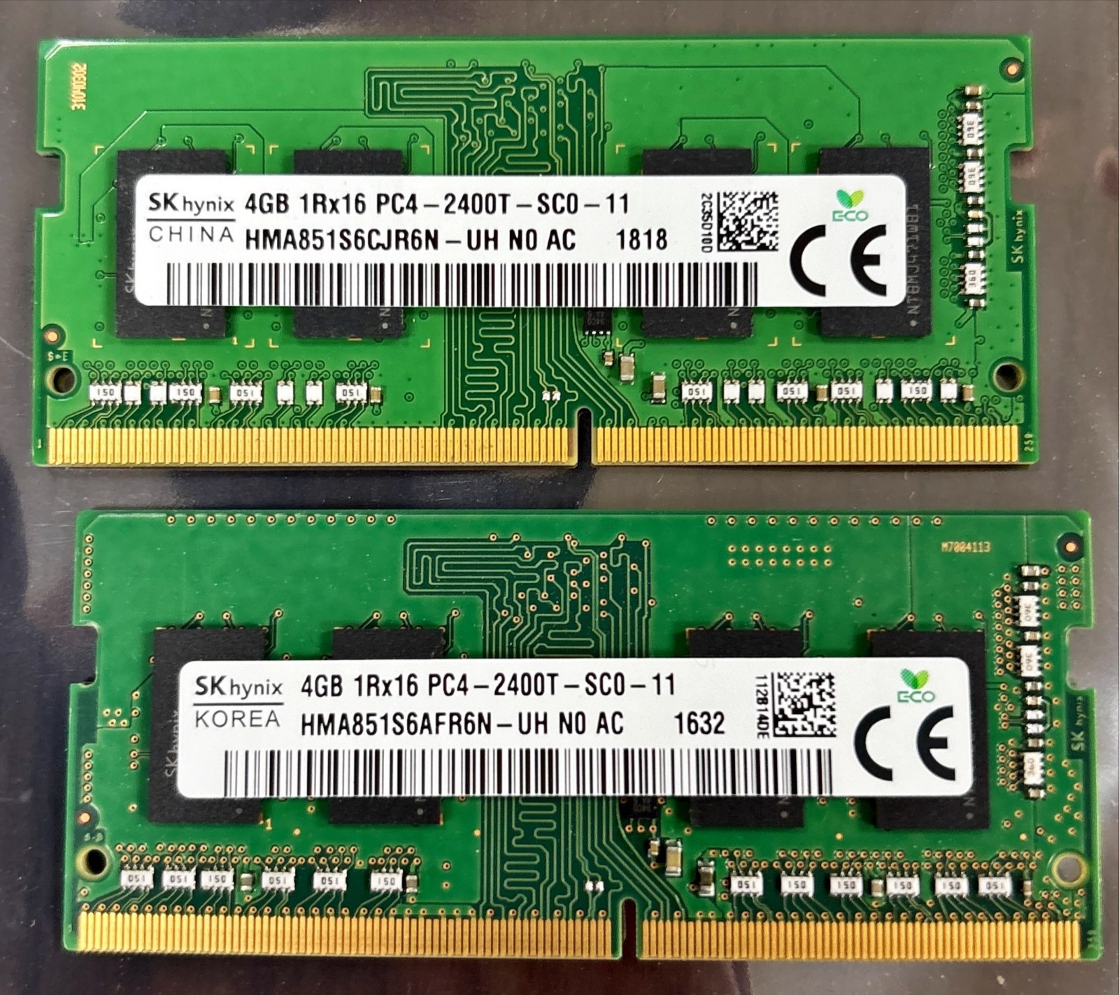 SK hynix 8GB (2x4GB) DDR4-2400 SO-DIMM Laptop RAM Mixed Models