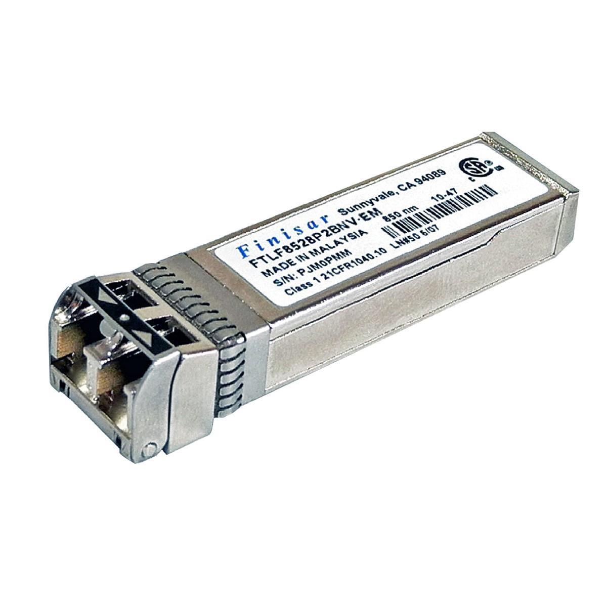 Finisar FTLF8528P2BNV-EM SFP+ 8.5Gb 850nm MMF Transceiver