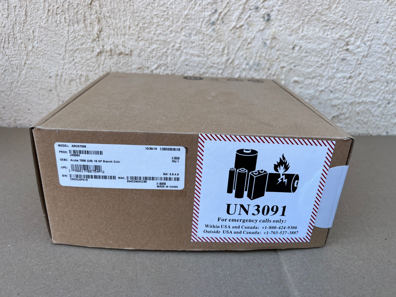 HP ARUBA 700816 AP BRANCH CONTROLLER JX928A NEW IN BOX