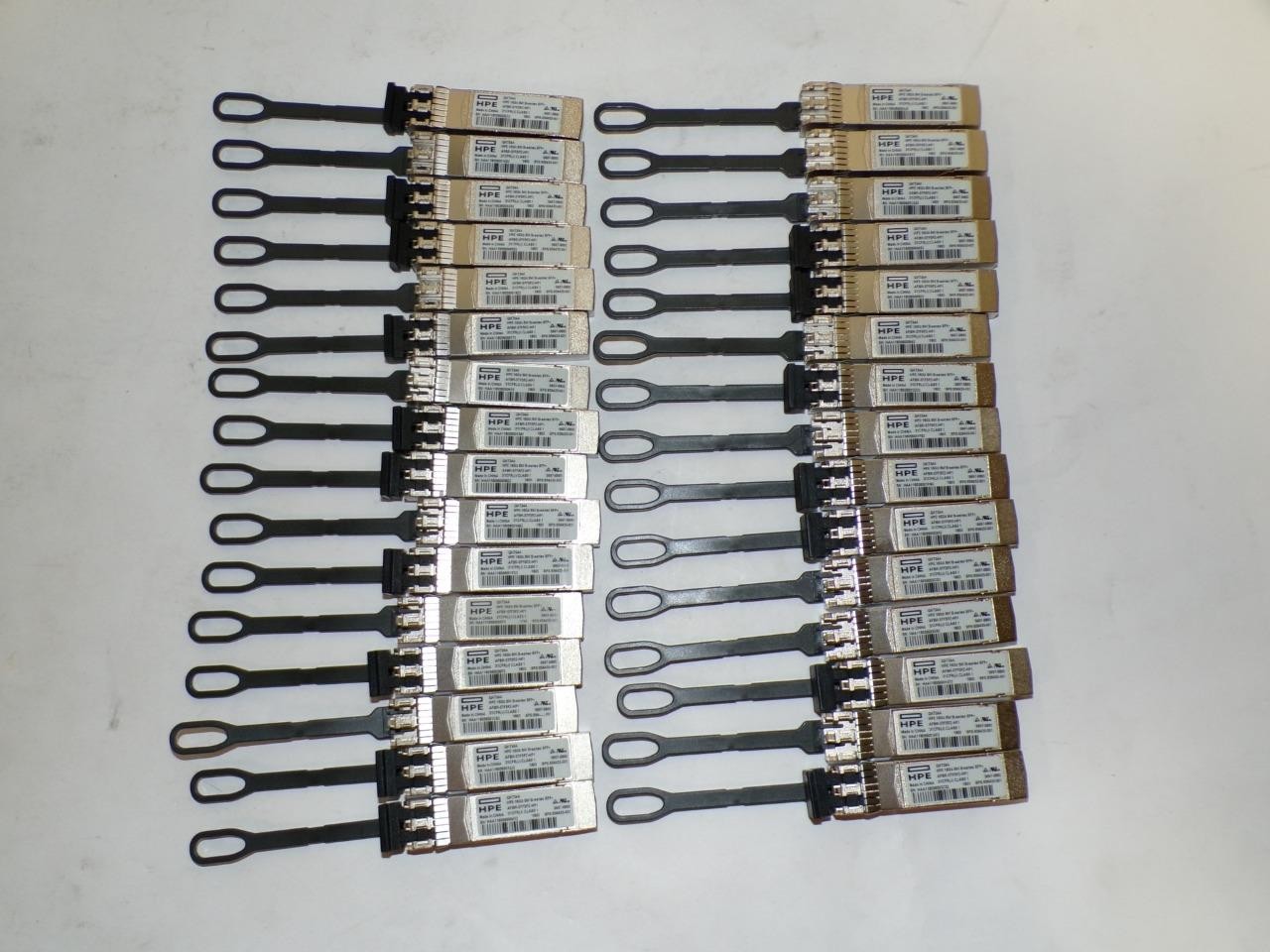 *Lot of 30* Genuine HP QK724A 16Gb SW B-Series SFP+ Transceiver 656435-001